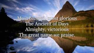 Immortal Invisible God Only Wise Great are You Lord with Lyrics [upl. by Anilasor464]