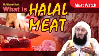 What is Exactly Halal Meat  Best Speech  Mufti Ismail Menk [upl. by Hudnut]