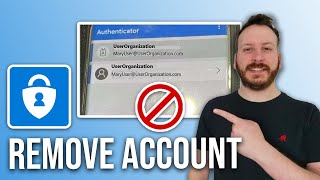 How To Remove Account From Microsoft Authenticator App [upl. by Boeke]