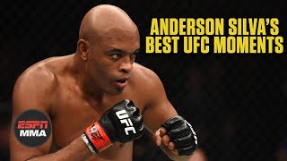 Anderson Silvas best UFC moments  ESPN MMA [upl. by Bradly]