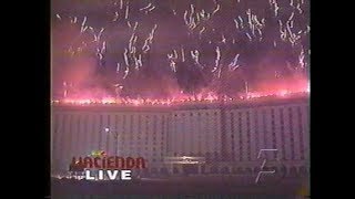 Hacienda Las Vegas New Years Eve Implosion KVBC [upl. by Olegnaleahcim]