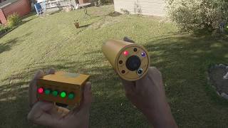 AKS GOLD LONG RANGE METAL DETECTOR TEST3 [upl. by Alekin]