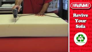 The Foam Shop  Sofa Cushion Replacement [upl. by Brandy]