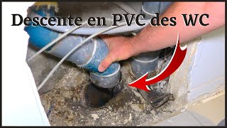 FUITE SUR TUBE PVC DES WC [upl. by Gnehs]