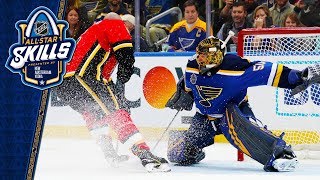 Binnington wins 2020 Bud Light NHL Save Streak in St Louis [upl. by Oemor]