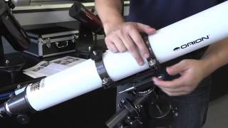 How to Set Up Orion AstroView 90mm Equatorial Refractor Telescope  Orion Telescopes [upl. by Pellegrini411]