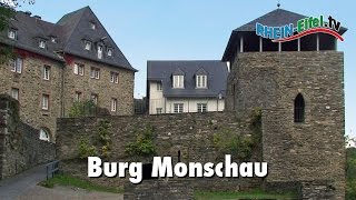 Burg Monschau  Jugendherberge  RheinEifelTV [upl. by Balkin884]