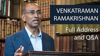 Sir Venki Ramakrishnan  Full Address and QampA  Oxford Union [upl. by Aisatan]