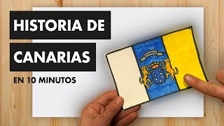 HISTORIA DE CANARIAS EN 10 MINUTOS [upl. by Kinson]