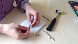 how to set up poppers by hand held tools [upl. by Adeuga11]