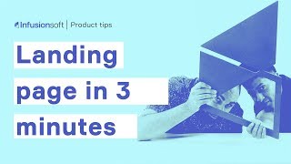 How to Build a Landing Page in 3 Minutes [upl. by Eintihw595]