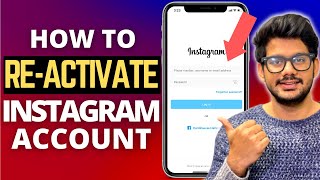 How to Reactivate Instagram Account 2022 [upl. by Des]