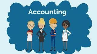 Intro Accounting Overview  Basic Accounting Animation [upl. by Adnovoj277]