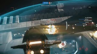 Slave 1 Seismic Charge Streak  Battlefront II Beta Clip [upl. by Lainey475]