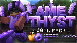 amethyst 16x release 100K pack  bedwarsskywars [upl. by Tollmann]