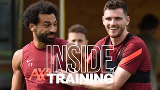 Inside Training Counterattack session as Robertson amp Jota return [upl. by Ienttirb]