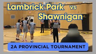 Lambrick Park vs Shawnigan Lake [upl. by Krakow490]