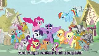 My Little Pony Theme Song With Lyrics  My Little Pony Friendship is Magic Song [upl. by Lippold]