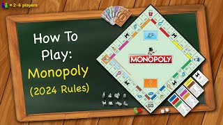 How to play Monopoly 2024 Rules [upl. by Amsaj601]