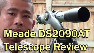 Meade DS2090AT Beginner Amateur Astronomers Review [upl. by Olenka]