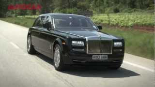 RollsRoyce Phantom video review  autocarcouk [upl. by Anahsahs]