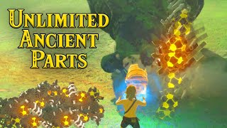 Ancient Part Glitch  How to with Tips and Tricks BotW [upl. by Carbone91]