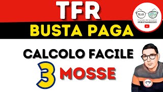 TFR CALCOLO E CONTROLLO IN BUSTA PAGA 2021 [upl. by Levin]