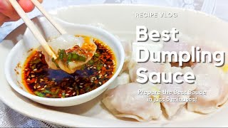 How to make the Best Dumpling Sauce in 5 minutes  Recipe  In Gems eyes [upl. by Eshman590]