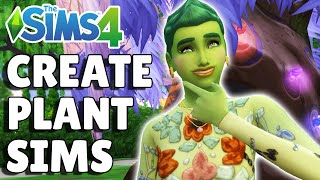 How To Turn Your Sim Into A PlantSim  The Sims 4 Guide [upl. by Moersch948]