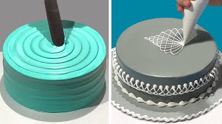 Stunning Cake Decorating Technique Like a Pro  Most Satisfying Chocolate Cake Decorating Ideas [upl. by Macleod]