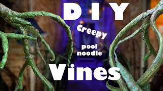 How to make giant vines  DIY Halloween Decor [upl. by Asilanna]