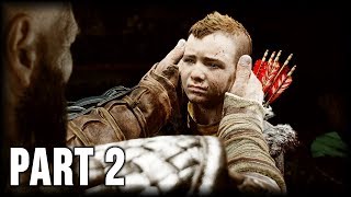 God of War  100 Walkthrough Part 2 PS4 – Path to the Mountain 13 [upl. by Wivinah]