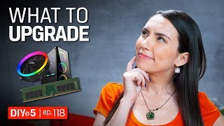 PC Build  Hardware Upgrades to Speed Up Computer  DIY in 5 Ep 118 [upl. by Aronael]