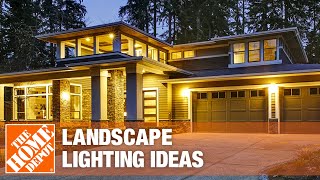 Landscape Lighting Ideas  The Home Depot [upl. by Dickenson88]