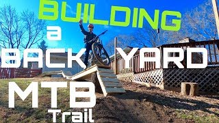 Building Backyard MTB Trails [upl. by Hershel]