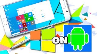 Install and RUN WINDOWS 1087XP95 on ANDROID  NO ROOT 2017 StepbyStep Guide [upl. by Ariew247]