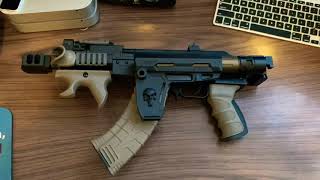 Micro Draco Upgrades review Century Arms AK47 Pistol [upl. by Akirahs610]