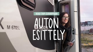 MATKAILUAUTON ESITTELY  ROAD TRIP EUROOPPAAN [upl. by Adore702]