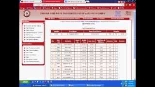 How to find indian train schedule time table on internet [upl. by Stulin]