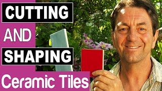 Cutting And Shaping Ceramic Tiles For Mosaics [upl. by Lashond]