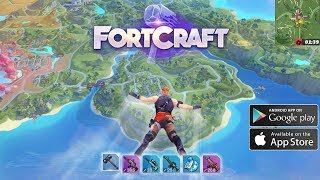 FORTCRAFT Creative Destruction  Le Clone de Fortnite sur mobile [upl. by Angeli]