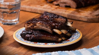 Easy Honey Garlic Slow Cooker Ribs [upl. by Siubhan]