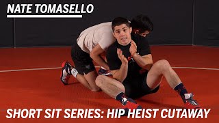 Wrestling Moves with Nathan Tomasello Short Sit Hip Heist Cutaway  RUDIS [upl. by Crudden903]