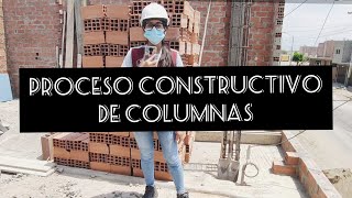 PROCESO CONSTRUCTIVO DE COLUMNAS  RECOMENDACIONES [upl. by Neevan]