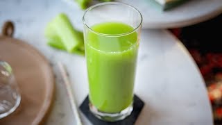 Celery Juice  How To Make Celery Juice In A Blender [upl. by Blas743]