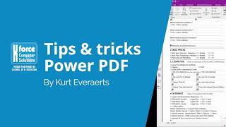 Tips amp Tricks for Kofax Power PDF [upl. by Stiles80]