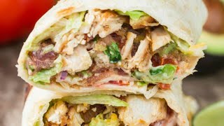 How to make Chicken Wraps [upl. by Hairu]