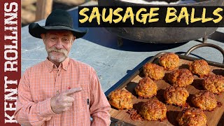 Sausage Balls  Easy Cheesy Sausage Ball Recipe [upl. by Ellyn]