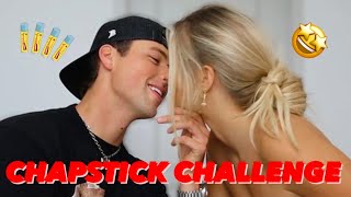 Chapstick Challenge w Kristin Marino [upl. by Yoj]