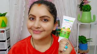 Mamaearth Vitamin C oil free moisturizer for Glowing moisturize face  RARA [upl. by Katrina]